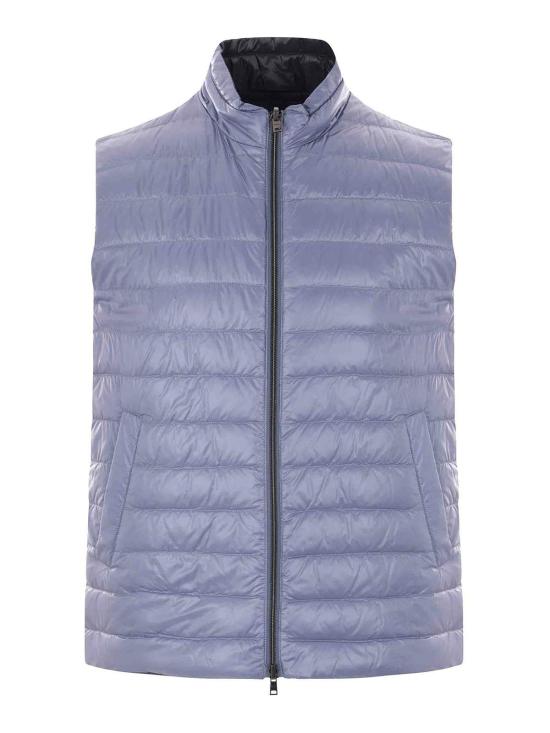  에르노 투톤 리버시블 나일론 울트라라이트 베스트 PI001008U12017Z9026 Light Blue