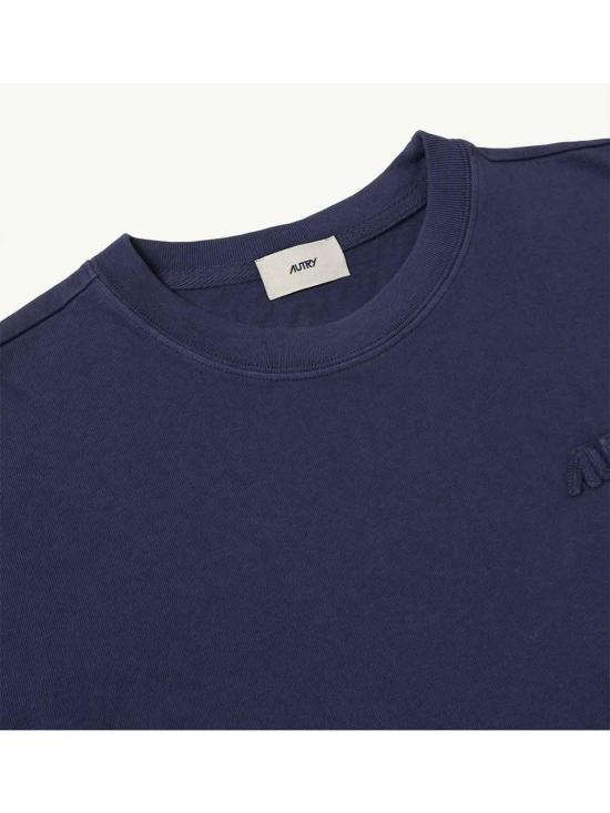 26SS 오트리 반팔 티셔츠 TSPX12OB Blue - AUTRY