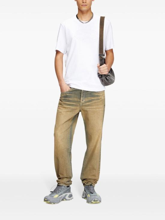 24FW 디젤 반팔 티셔츠 A174020NJBM 100 White - DIESEL