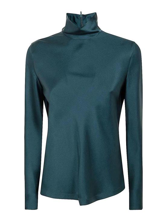 25FW 조르지오 아르마니 블라우스 GW000278TE10101UB002 Green