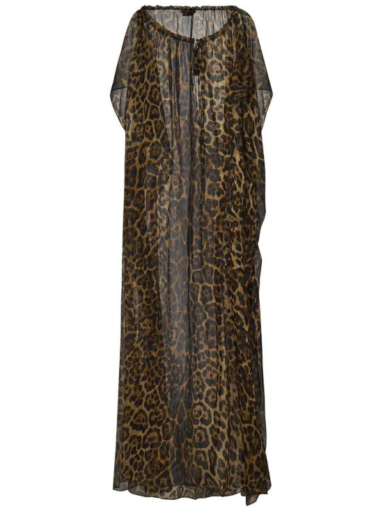 25SS 톰포드 롱 원피스 KF0047FAX1427KB359 BROWN - TOMFORD