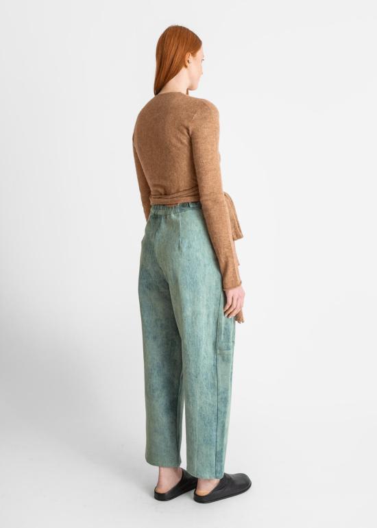  로렌 마누지안 데님 팬츠 스트럭처 진 애시드 - LAUREN MANOOGIAN