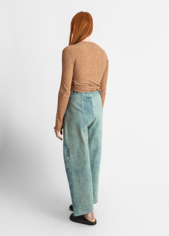  로렌 마누지안 데님 팬츠 스트럭처 진 애시드 - LAUREN MANOOGIAN