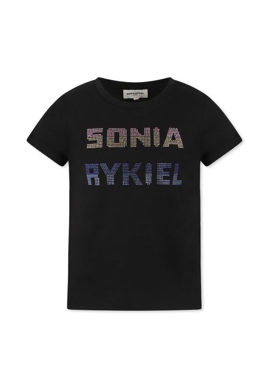 25SS [키즈] 소니아리키엘 티셔츠 A00304 09B BLACK