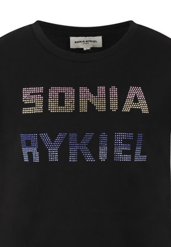 25SS [키즈] 소니아리키엘 티셔츠 A00304 09B BLACK - SONIA RYKIEL