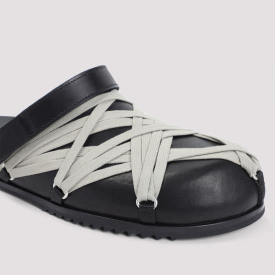 25SS 릭 오웬스 샌들 RP01E7817 LOOW1 09 BLACK - RICK OWENS