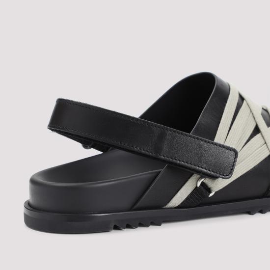 25SS 릭 오웬스 샌들 RP01E7817 LOOW1 09 BLACK - RICK OWENS