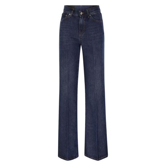  돈답 스트레이트 팬츠 DP619DF0266DIO7 DARK DENIM