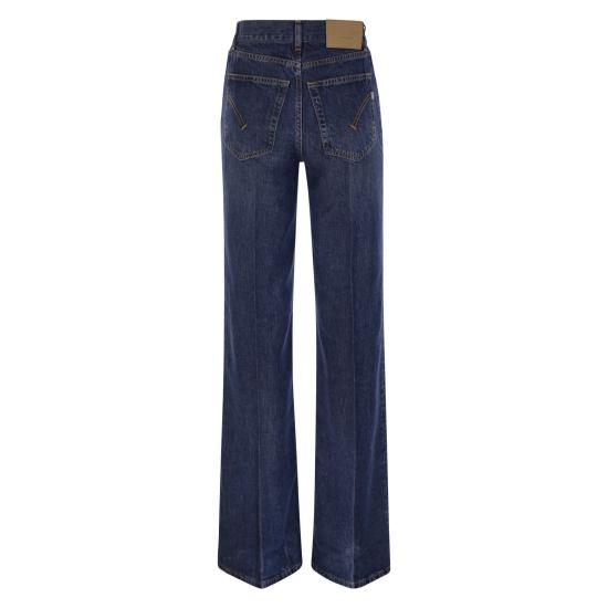  돈답 스트레이트 팬츠 DP619DF0266DIO7 DARK DENIM - DONDUP