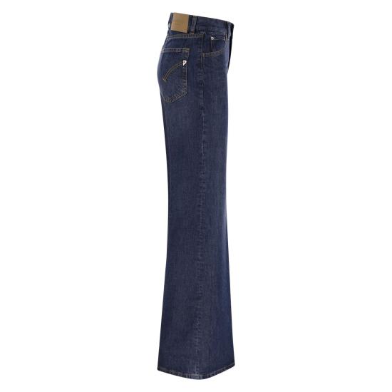  돈답 스트레이트 팬츠 DP619DF0266DIO7 DARK DENIM - DONDUP