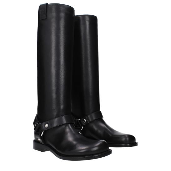 25SS 로에베 CAMPO 캄포 바이커 롱 부츠 LLSC285X031100 - LOEWE