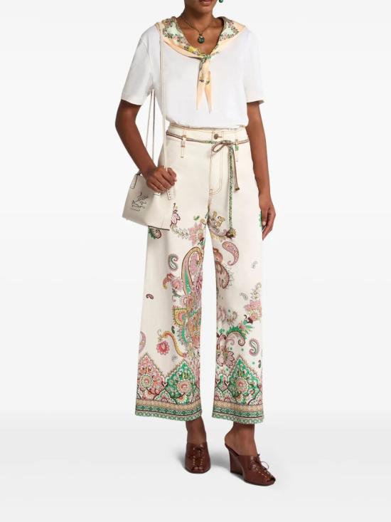 25SS 에트로 데님 팬츠 WRNB0006AK771 X0802 STAMPA F DO BIANCO - ETRO