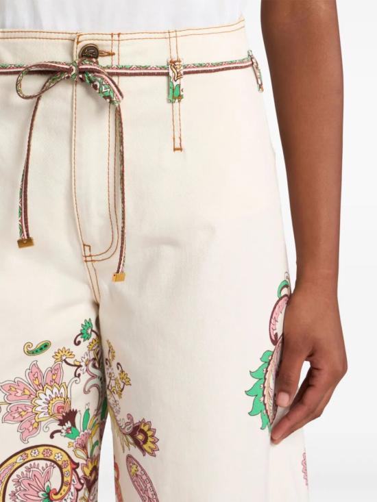 25SS 에트로 데님 팬츠 WRNB0006AK771 X0802 STAMPA F DO BIANCO - ETRO