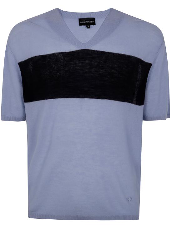 25SS 엠포리오 아르마니 스웨터 EM000675AF14197 M9051 BLUE