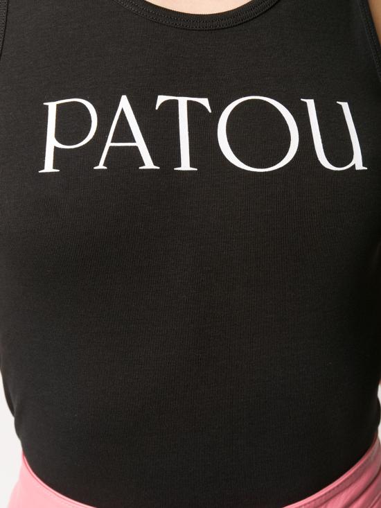 25SS 파투 민소매 티셔츠 JE0159994096 BLACK - PATOU