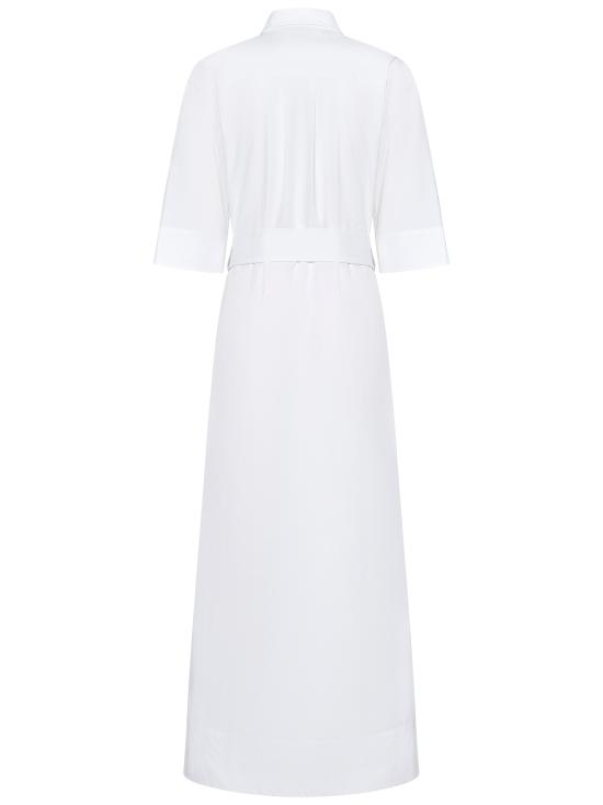 25SS 파로쉬 롱 원피스 D726019 001 White - PAROSH