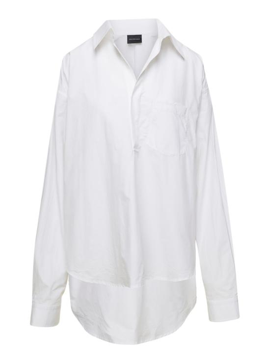 25SS 발렌시아가 블라우스/셔츠 790838TNM609000 White