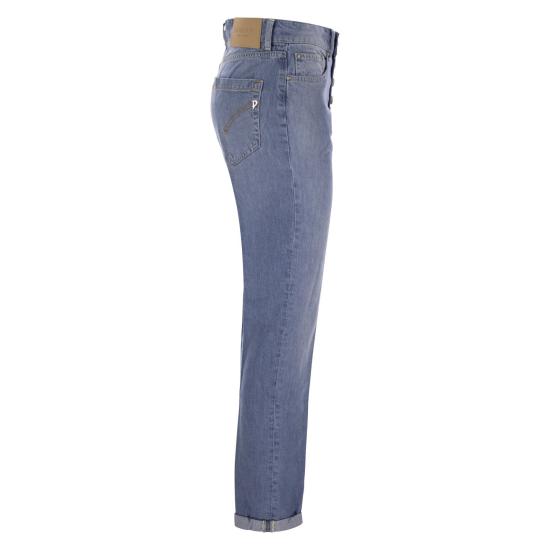  돈답 스트레이트 팬츠 DP26BLDF0266DIO8 MEDIUM DENIM - DONDUP