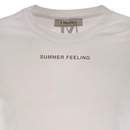 25SS 에스막스마라 반팔 티셔츠 2519971033600 WHITE - 'S MAX MARA