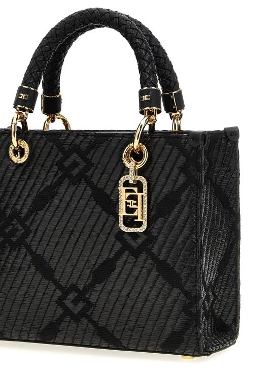 25SS 엘리자베타프랜치 토트백 BS13A51E2110 Black - ELISABETTA FRANCHI