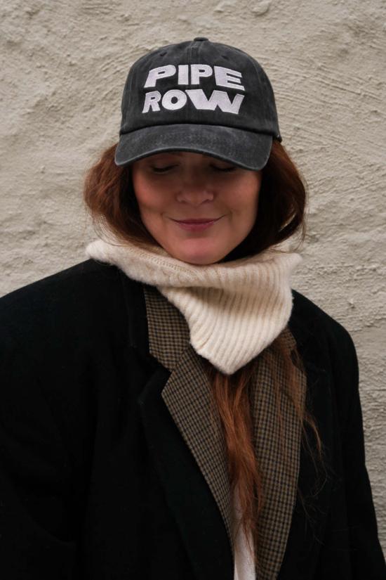  Pipe & Row 모자 파이프앤로우 볼드 로고 햇 페이디드 블랙 - OTHER BRANDS