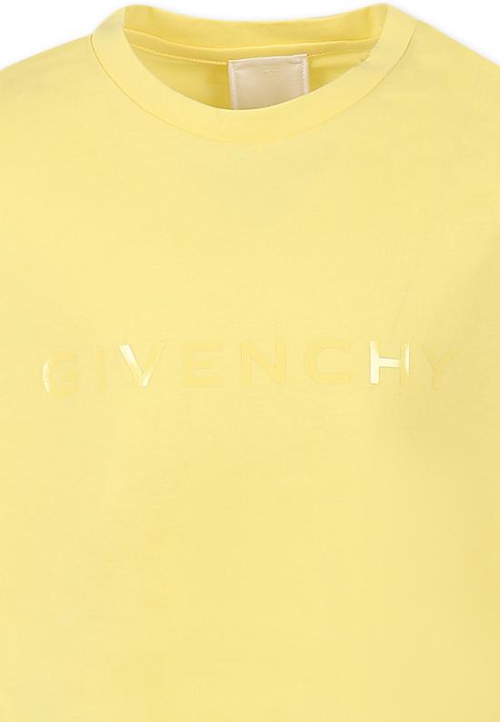 25SS [키즈] 지방시 티셔츠 H30798 571 YELLOW - GIVENCHY