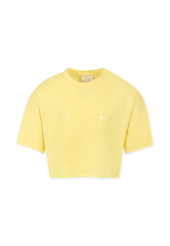 25SS [키즈] 지방시 티셔츠 H30798 571 YELLOW