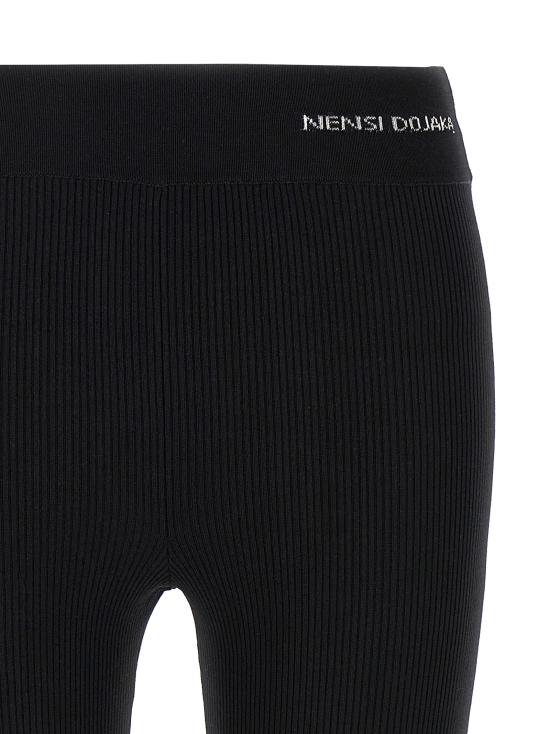 25SS 넨시 도자카 레깅스 NDSS25KT066BLACK White Black - NENSI DOJAKA