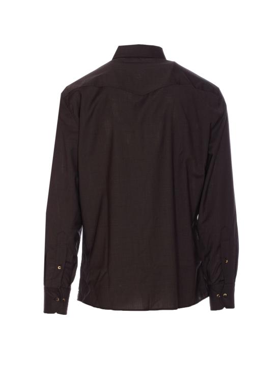 25SS 브루넬로 쿠치넬리 긴팔 셔츠 MM6704008 C051 Brown - BRUNELLO CUCINELLI