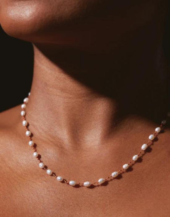  이바렌 목걸이/팬던트 버드 미니 네크리스 화이트 - IVARENE