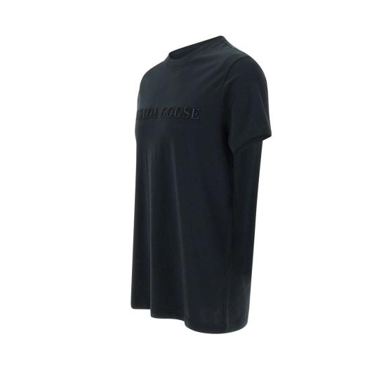 25SS 캐나다구스 반팔 티셔츠 1420M2 61 Black - CANADA GOOSE