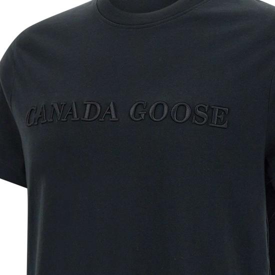 25SS 캐나다구스 반팔 티셔츠 1420M2 61 Black - CANADA GOOSE