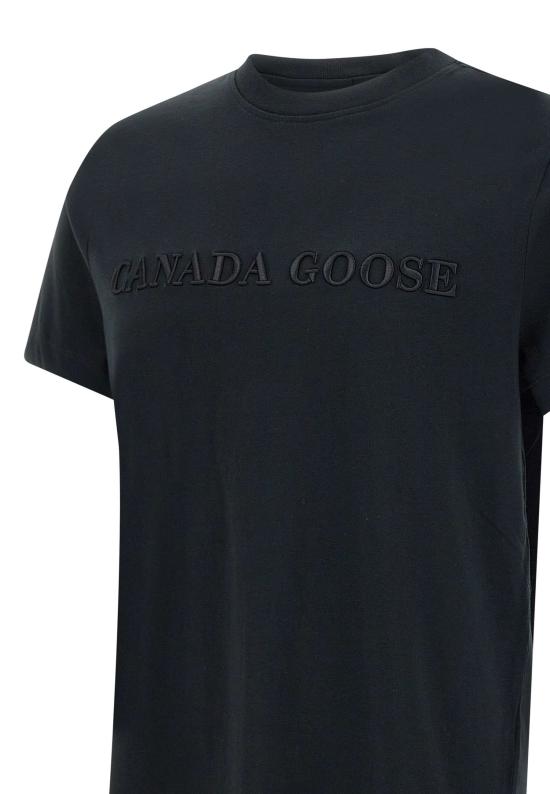 25SS 캐나다구스 반팔 티셔츠 1420M2 61 Black - CANADA GOOSE