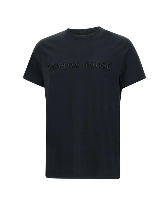 25SS 캐나다구스 반팔 티셔츠 1420M2 61 Black - CANADA GOOSE