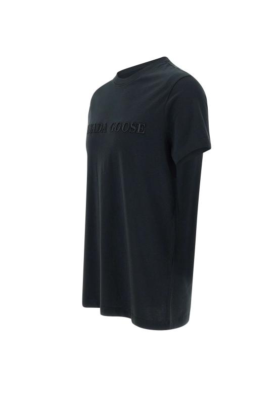 25SS 캐나다구스 반팔 티셔츠 1420M2 61 Black - CANADA GOOSE