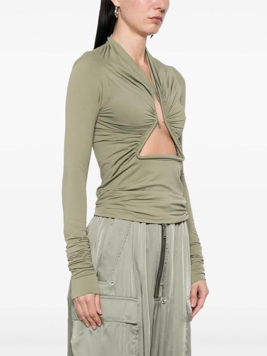 25SS 릭 오웬스 셔츠 RP01E7222JN 15 Green - RICK OWENS