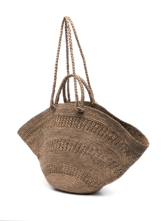 25SS 이벨리브 토트백 SOLDARLTEA Brown - IBELIV