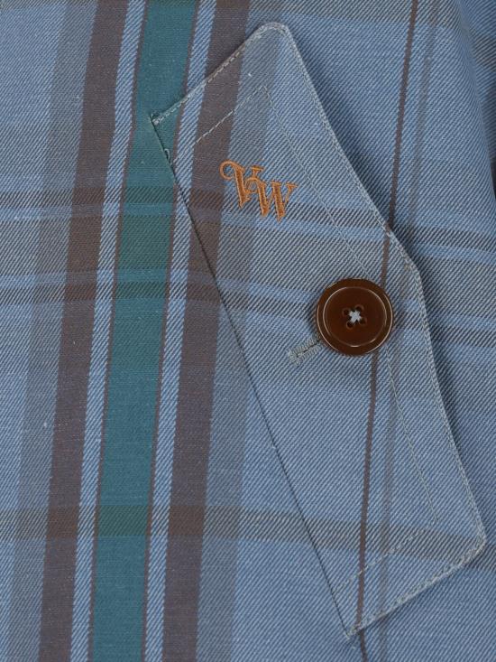 25SS 비비안웨스트우드 자켓 3301001L W011W K207 Blue - VIVIENNE WESTWOOD