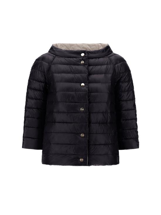 25SS 에르노 나일론 울트라라이트 리버시블 케이프 PI0769D12017Z 9394 NERO GRIGIO