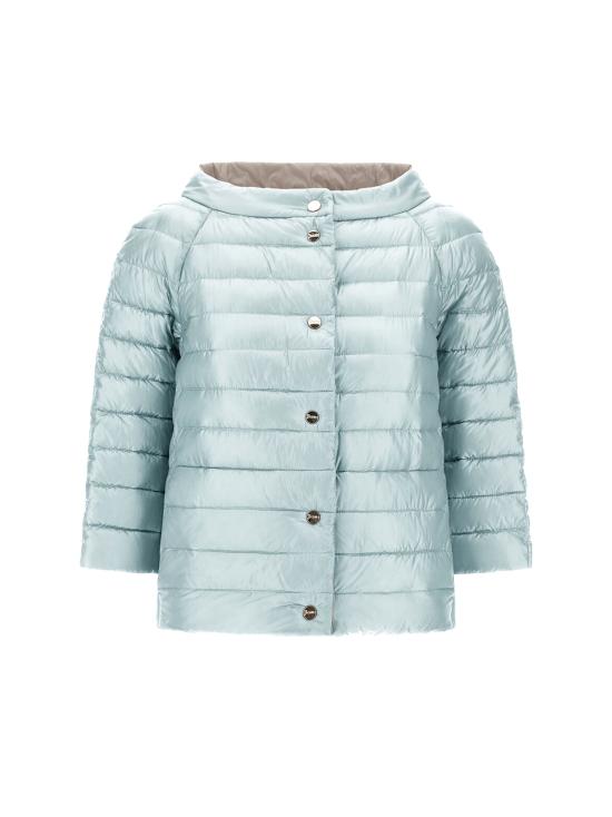 25SS 에르노 나일론 울트라라이트 리버시블 케이프 PI0769D12017Z 9094 AZZURRO GHIACCIO