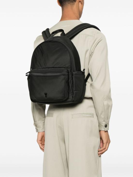 25SS 아미 백팩 ULL020 AW0021 001 Black - AMI