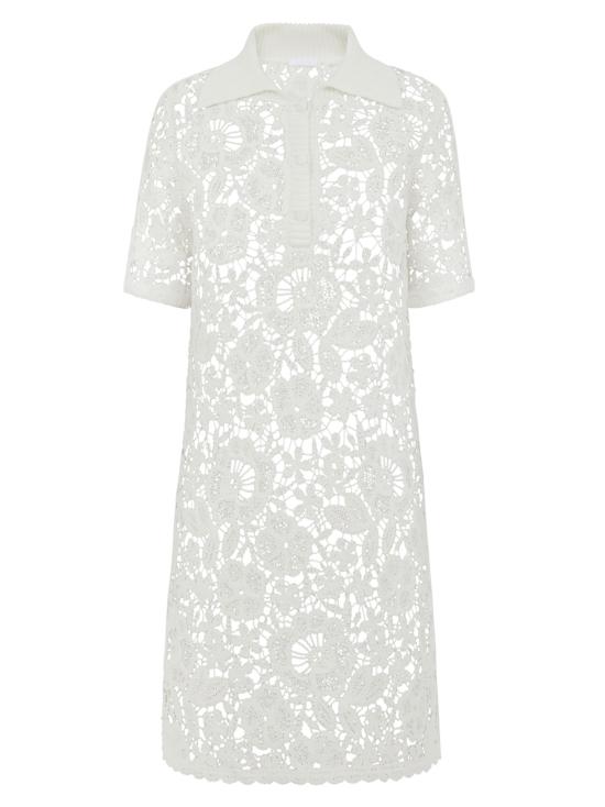 25SS 파로쉬 미디 원피스 D550877 002 White