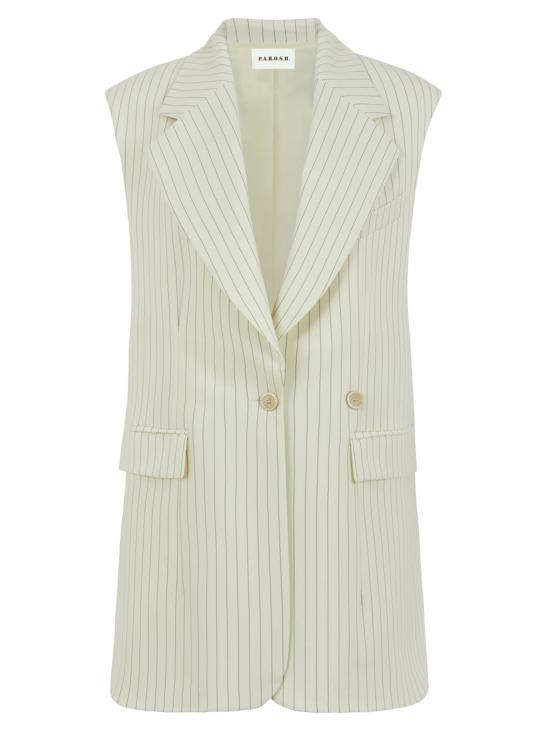 25SS 파로쉬 베스트 D410040 884 White