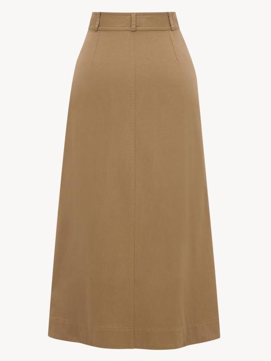 25SS 생로랑 숏 스커트 817344Y04VY 2100 Beige - SAINT LAURENT