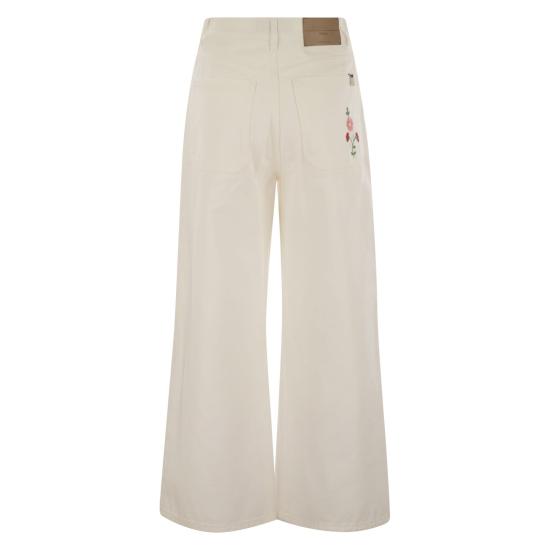 25SS 위켄드막스마라 스트레이트 팬츠 2515131022600 WHITE - WEEKEND MAX MARA