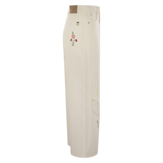 25SS 위켄드막스마라 스트레이트 팬츠 2515131022600 WHITE - WEEKEND MAX MARA