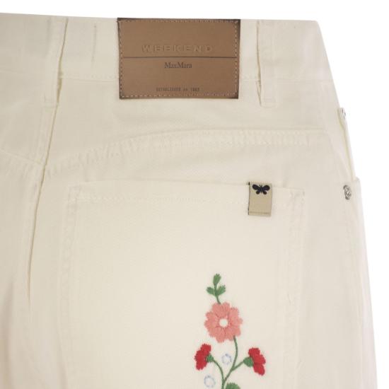 25SS 위켄드막스마라 스트레이트 팬츠 2515131022600 WHITE - WEEKEND MAX MARA