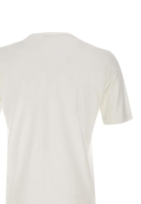 26SS 필리포 드 로렌티스 반팔 티셔츠 TSMCJCREPE U001 BIANCO - FILIPPO DE LAURENTIIS