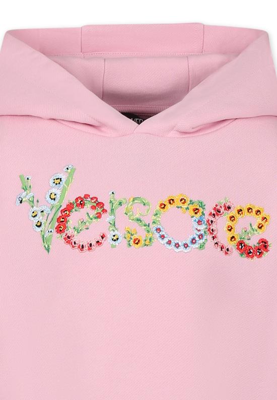 25SS [주니어] 베르사체 풀오버 1018197 1A13050 2PR00 PINK - VERSACE