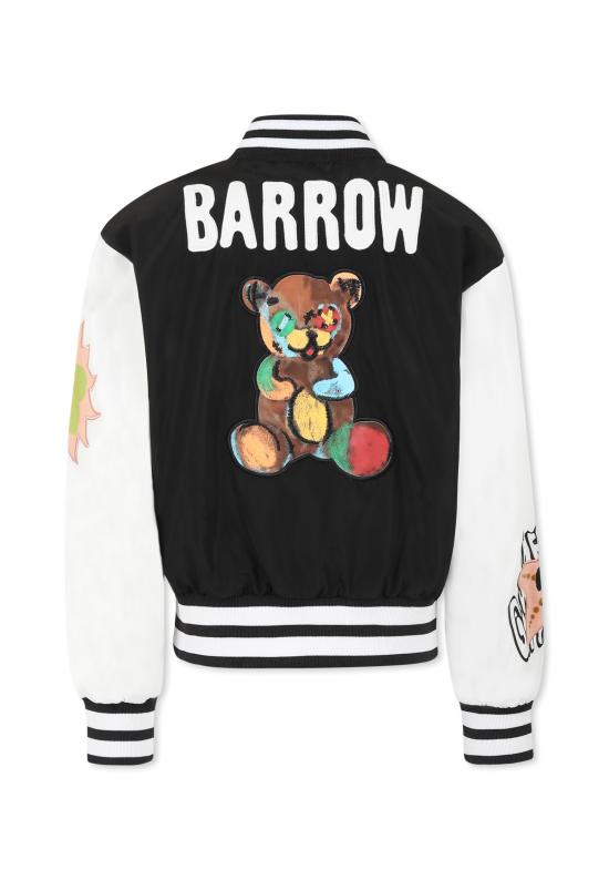 25SS [키즈] 바로우 봄버 자켓 S5BKJUBO016 110 BLACK - BARROW
